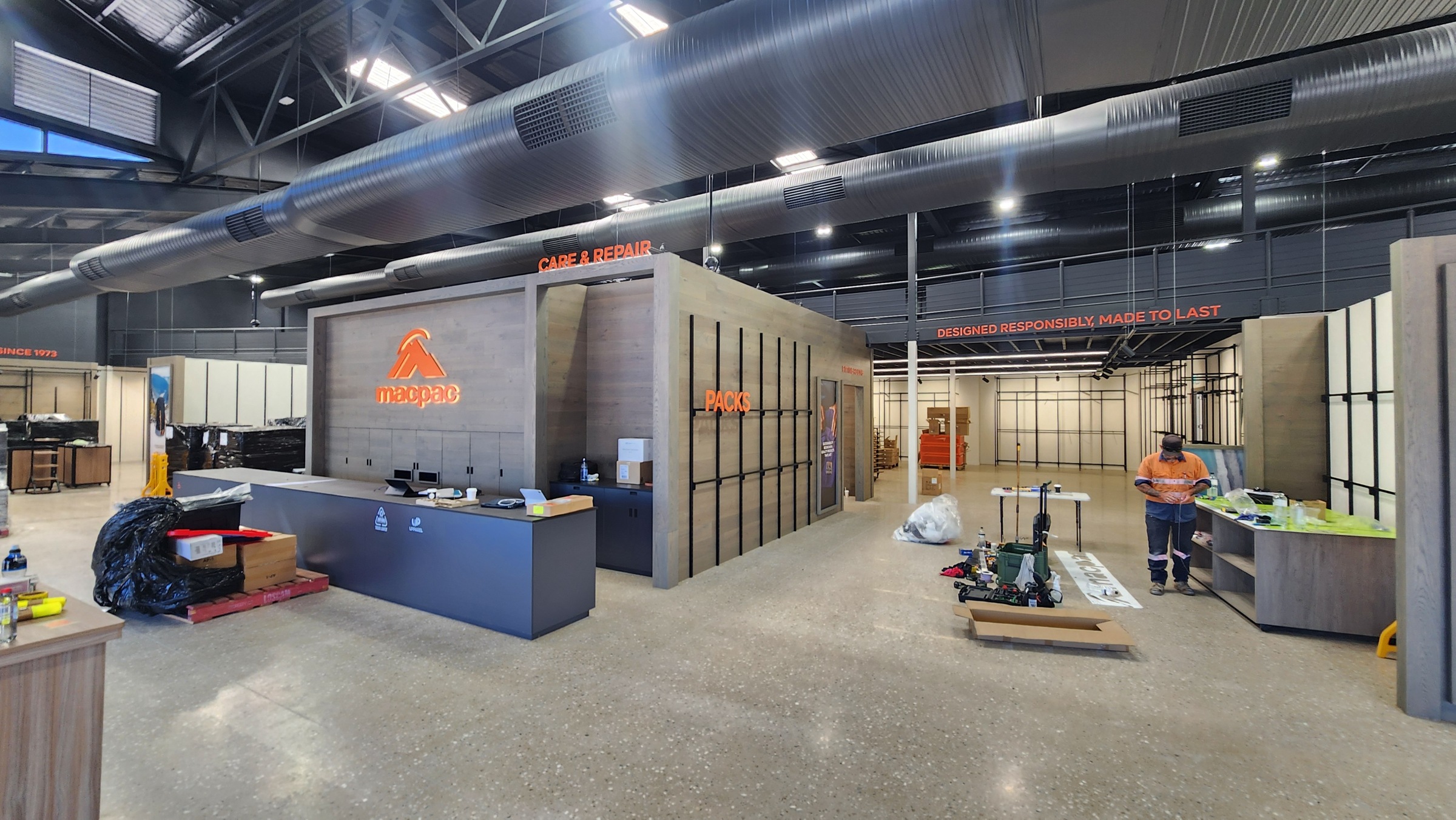 Macpac Enfield, supplied project photograph