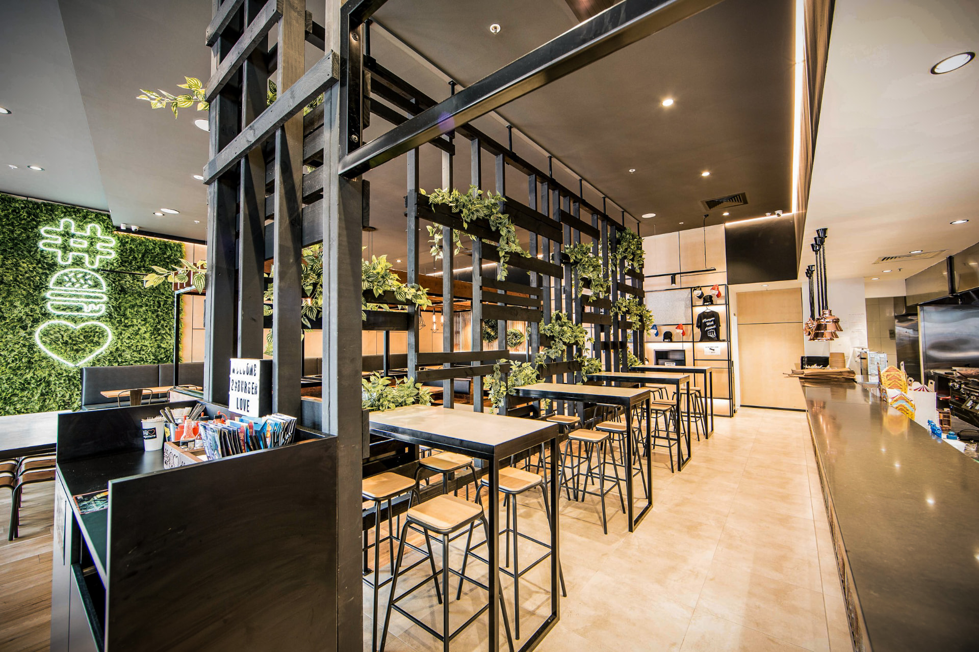 Burger Love Broadmeadows restaurant interior