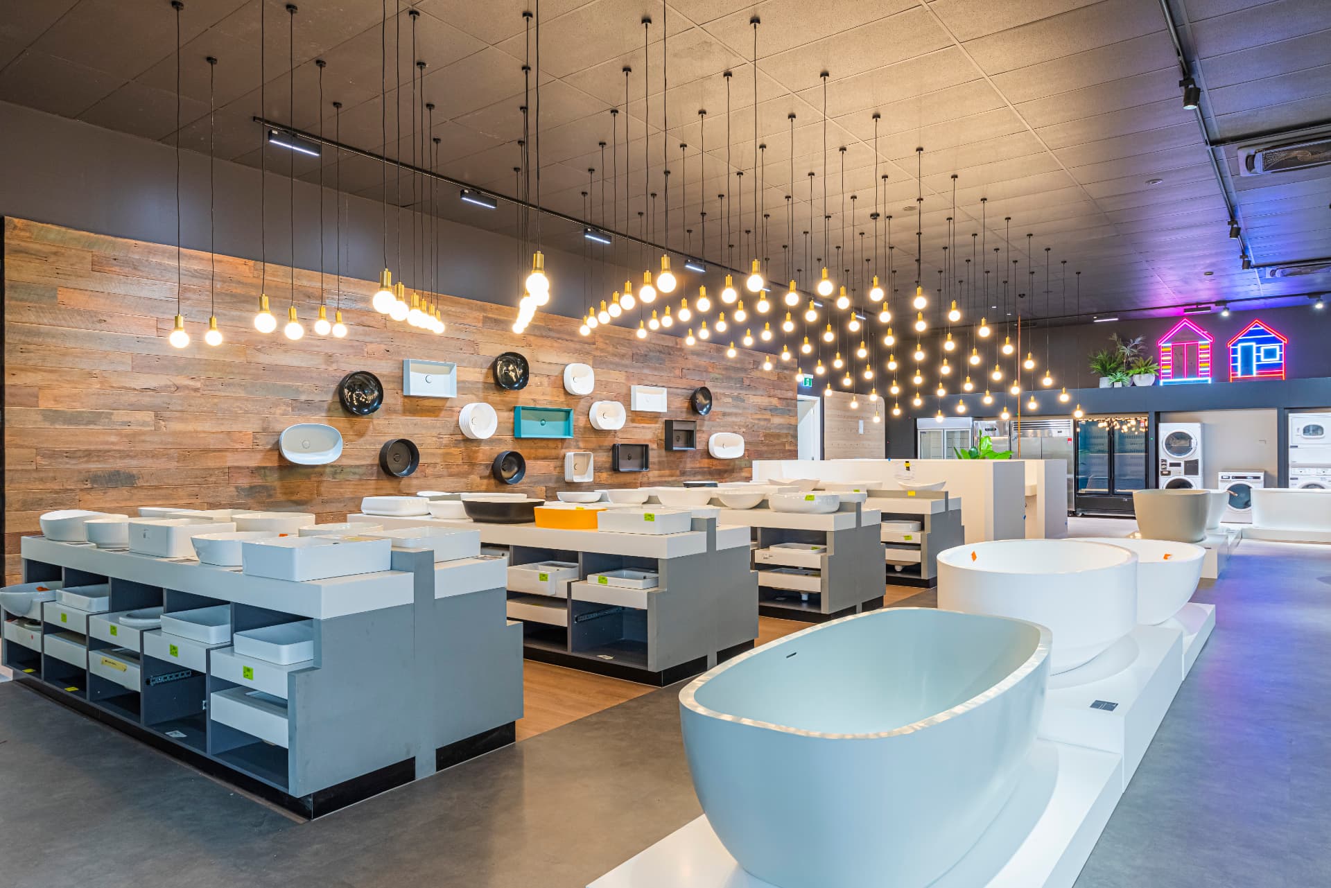 Harvey Norman Commercial showroom interior