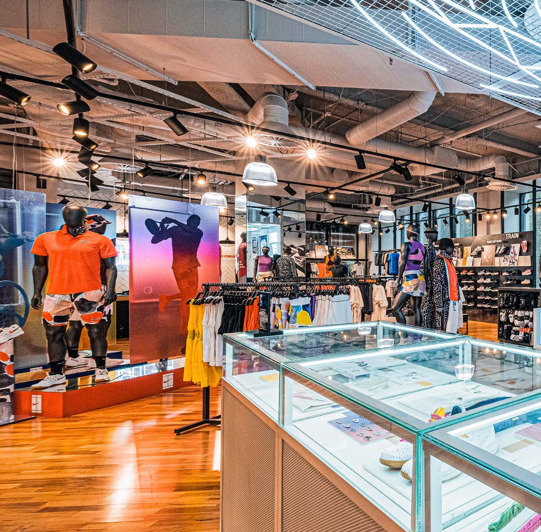 Nike Melbourne Central, supplied project photograph